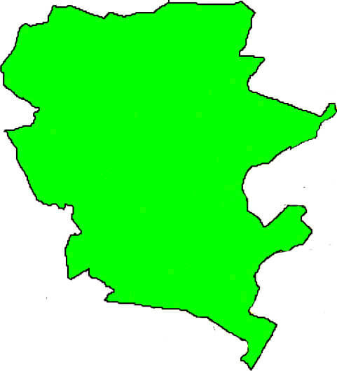 Mapa del Distrito Central, Francisco Morazán 