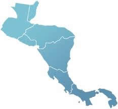 Mapa de la Gran Nacion de Centro America