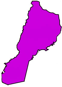Mapa de Municipio de La Unión, Copán