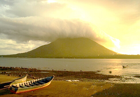 Atardecer en Amapala