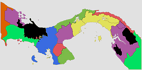 Division Politica de Panama