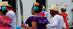 Cuadro de danzas folkloricas nacional