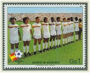 Seleccion de Honduras Espana 1982