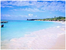 Playas bellas para el turismo