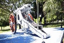 Piezas historisca en la Isla