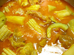 Rica sopa de mondongo